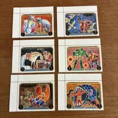 世界の絵画切手 赤道アフリカ 1974 ピカソ 使用済7種フルセット - メルカリ