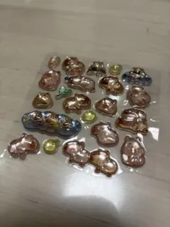 ボンボンドロップシール　あにまる　カピバラ　かぴばら　どうぶつ　おすそわけ