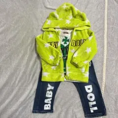 （最終値下げ中）ベビードール　3点セット　サイズ80