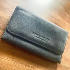 美品★SONIA RYKIEL 黒本革 長財布 ユニセックス メンズ レディースのサムネイル