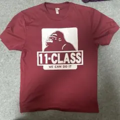 クラスTシャツ　赤　半袖　体育祭　文化祭のサムネイル