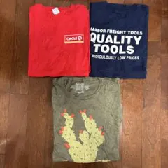 アメカジ Tシャツ Lサイズ　まとめ売り　３枚セット　GILDAN等