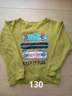 〈devirock〉裏毛トレーナー　130