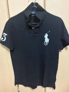 Polo Ralph Lauren ポロシャツ ビックポニー/XL/黒/y2K - メルカリ