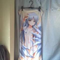 ５Angel Beats! キャラクタータオル 抱き枕カバー古着