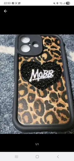 ヒョウ柄iPhone16ケース MOBB