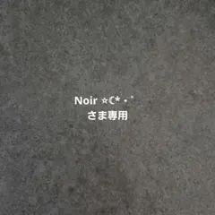 Noir ⭐︎☾*・゜さま専用