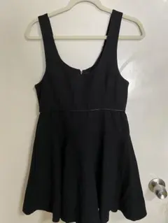 ジルスチュアート　ジャンパースカート　M ブラック　膝丈　ワンピース