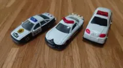 パトカー　3台セット　トミカ　WELLY 名無し