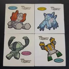 ポケモンパンシール　ポケモンデコキャラシール　レジシリーズ　伝説