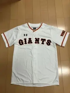 アンダーアーマー　ユニフォーム　読売ジャイアンツ　読売巨人軍　背番号無し　無地