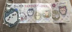 ちいかわ ラメアクリルキーホルダー5 マスコットミラー〜リボン〜　ハチワレ