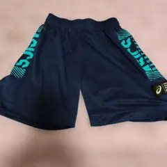 【超美品】ASICS バスケットボールパンツ ネイビー　140センチ