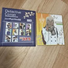 名探偵コナン　Detective Conan トレーディングミニ色紙　安室透