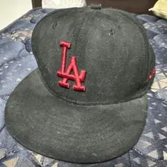 ニューエラ　キャップ　LA ドジャース　赤色