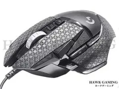 Logicool G502/HERO マウスグリップテープ カーボン黒 滑り止め