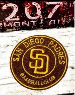 【新品❣️】パドレス　アイロン　接着　ワッペン