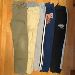 ボーイズ☆長ズボン5点セット140 まとめ