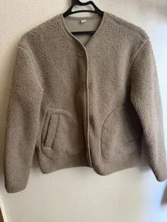 UNIQLO ベージュ ボアジャケット M