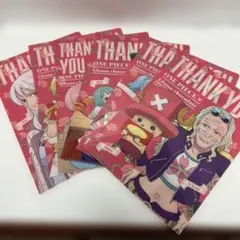 ワンピースx Ghana コラボ 「母の日」「父の日」クリアファイル 6枚