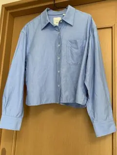 UNIQLO ユニクロ JWANDERSON オックスフォードシャツクロップド丈