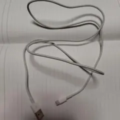 USB to Lightningケーブル ホワイト 標準長さ