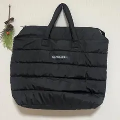 marimekko MILLA ブラック トートバッグ　マリメッコ　ミラ