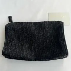 Christian Diorクリスチャンディオール トロッター ポーチ ブラック