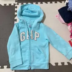 GAP 水色 パーカー