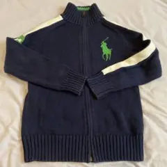 ラルフローレン　ジップセーター