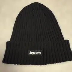supreme small box logo Black beanie