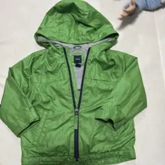 Gap フード付きジャケット 緑色 9095 男の子　　シャカシャカジャンパー