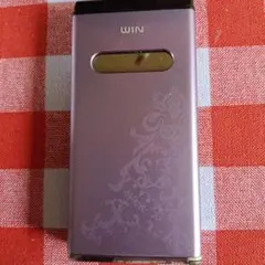【送料込】スマホ本体　Sony Ericsson WIN パープル ジャンク