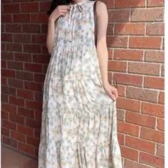 ユニクロ ポール&ジョー PAUL&JOE ワンピース　ノースリーブ　M 白