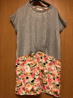 THE SHOP TK 花柄 ワンピース