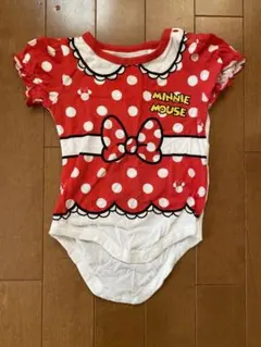 ミニー　半袖　ロンパース　70cm