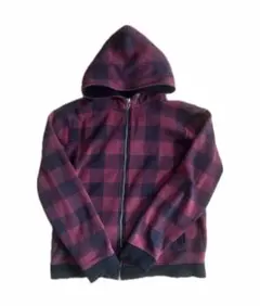 チェック柄フルジップパーカー fti swag Supremeのサムネイル