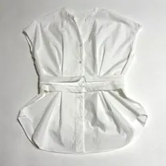 URBAN RESEARCH アーバンリサーチ ホワイト フレンチスリーブシャツ