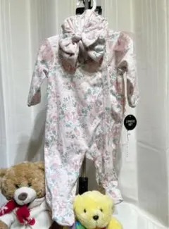 Nicole Miller ロンパース帽子セット 0-3M