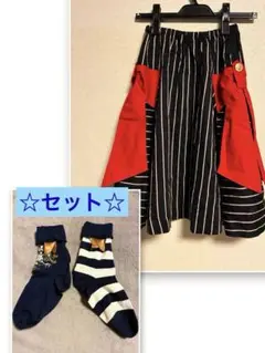 ！最終値下げ！Nebaarando ハレースカート＋ソックスセットのサムネイル