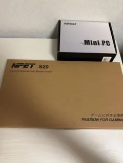NIPOGI ミニPC キーボード マウス マウスパッド　セット