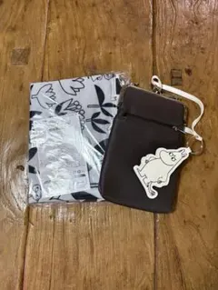 リトルミイ がま口スマホショルダー&ムーミン バッグチャームリトルミイ保冷バッグ