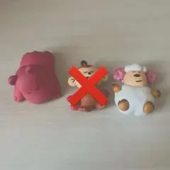 たべっ子どうぶつ すやすやフィギュアvol.2 ギンビス ひつじ かば