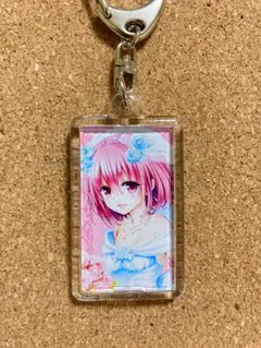 ToLOVEるダークネス　モモ　ウェディングドレスver アクリルキーホルダー