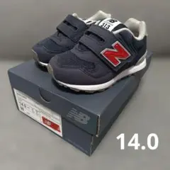 [新品] New Blance 313 14.0cm ネイビー ※箱なし発送