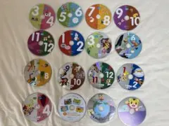 こどもチャレンジ　しまじろう　ほっぷ＆すてっぷ　　DVD一式　（英語おまけ付き）