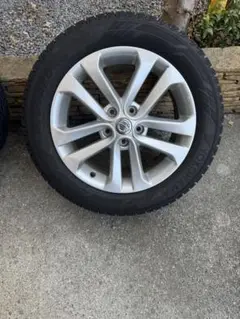 【ポコポコ】215/55r17 ジューク　純正ホイール　スタッドレス　④ ポコポコ様専用】215/55r17 ジューク 純正ホイール スタッドレス