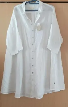 ❬未使用❭ドラッグストア―ズ fu-ai Aラインシャツ七分袖 ★注★