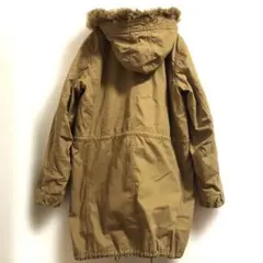 shuca Lサイズ　フード付きモッズコート　中古品