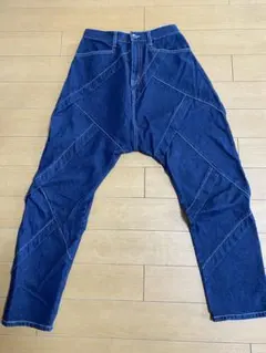 サルエルパンツ デニム